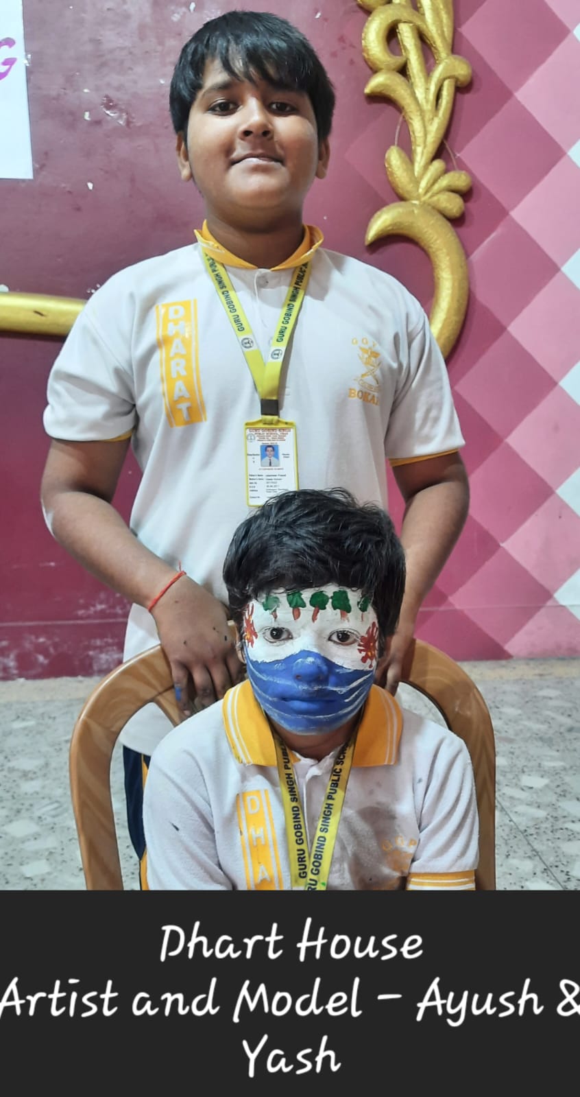 Inter House Face Painting Competition